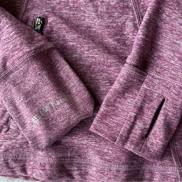 Lululemon ~ Run Your Heart Out Pullover ~ Heathered Plum ~ Womens Size 6 - Picture 15 of 16